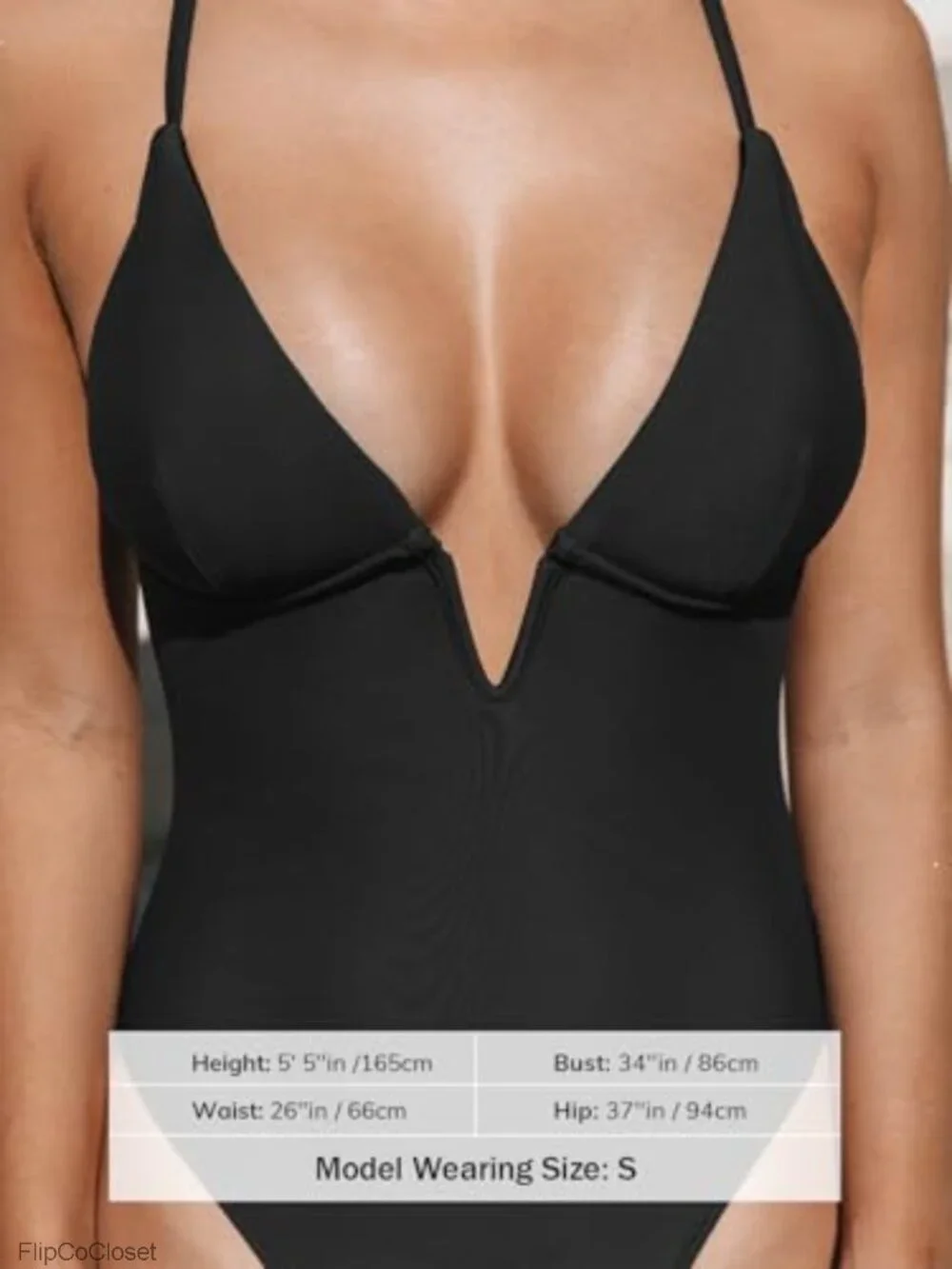 Women's One Piece Swimwear Deep V Neck V Wire Crossback Swimsuit with